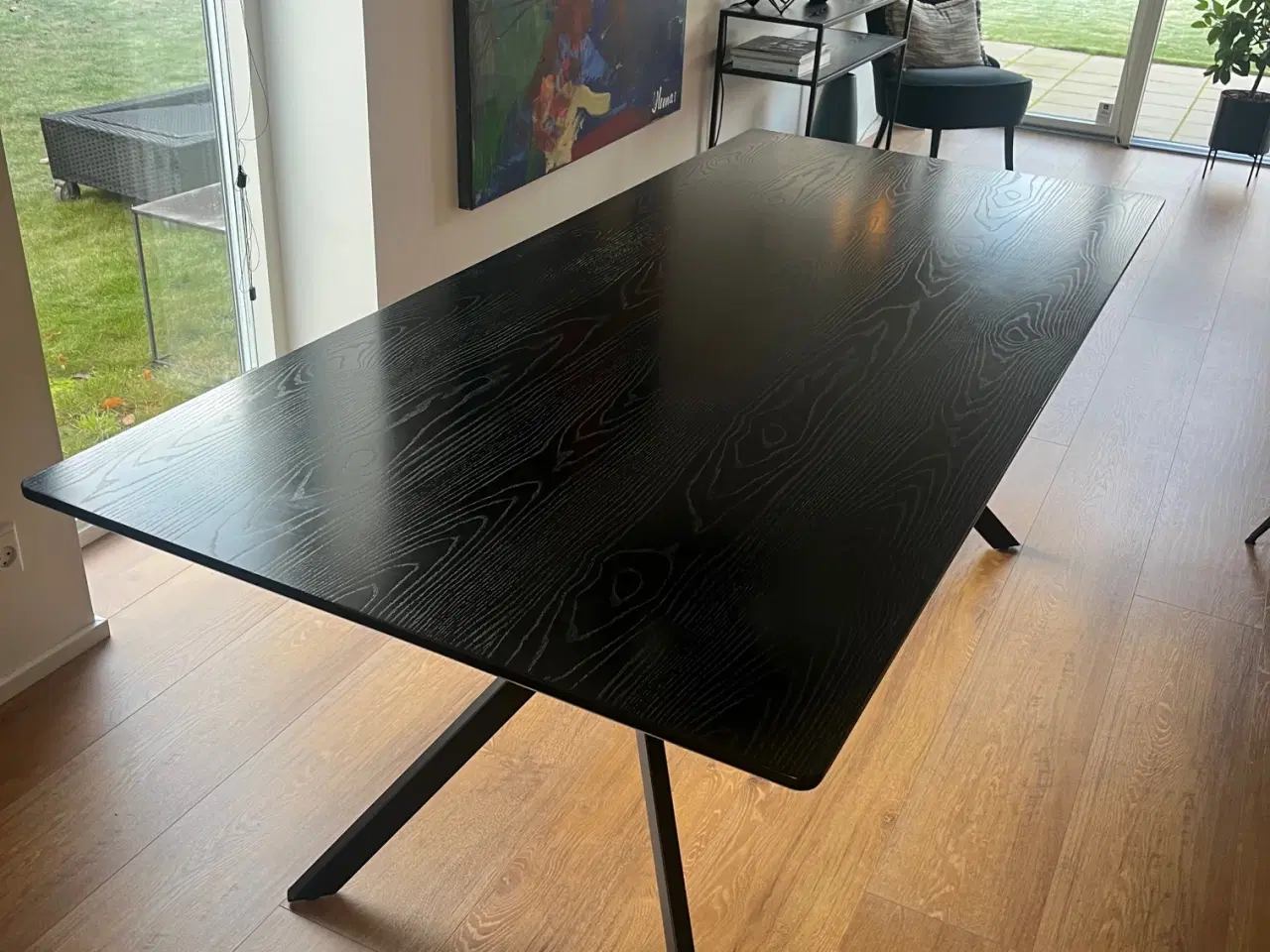 Billede 1 - Spisebord 2 m. med 6 stole