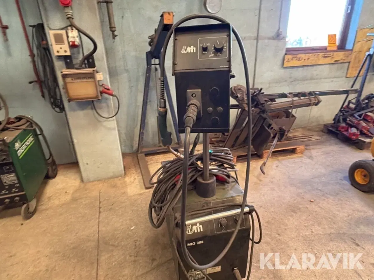 Billede 3 - Svejsemaskine Migatronic MIG 305 MK III + Tråd fremfører: MWF 8 1 styk