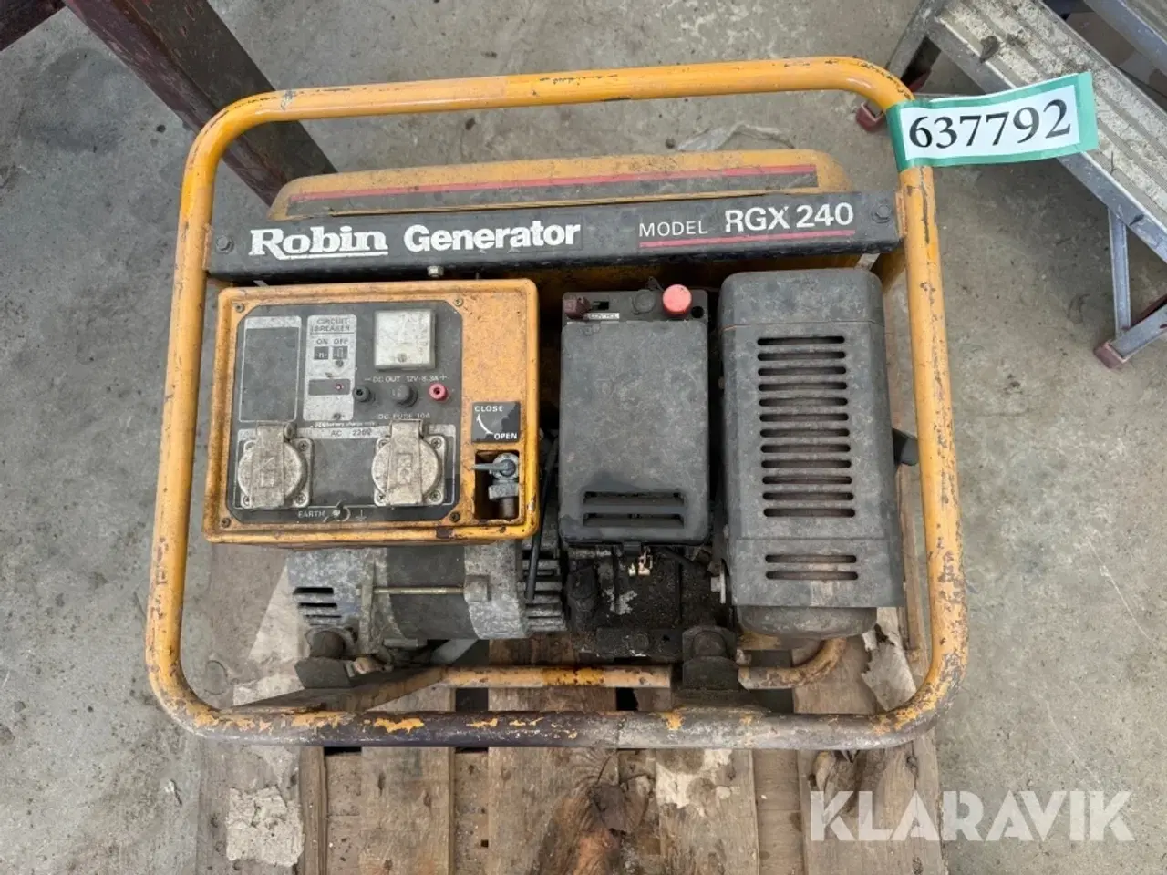 Billede 1 - Generator Robin RGX240