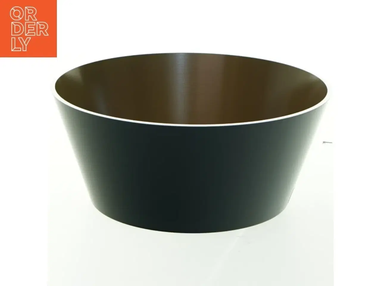 Billede 1 - Skål i metal fra Orrefors jernverk (str. 16,2x6,9 cm)