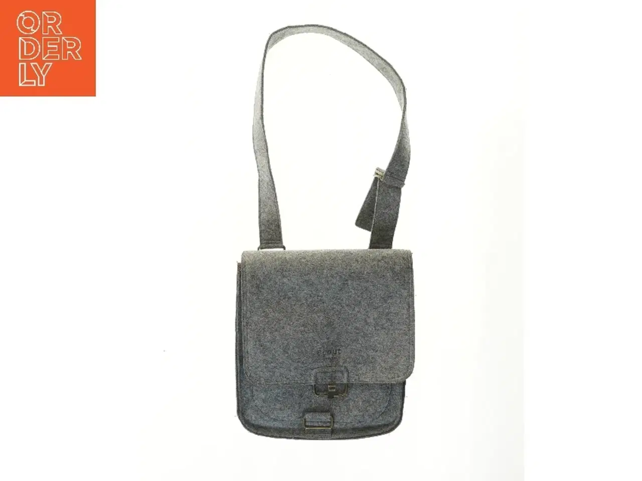 Billede 1 - Grå skuldertaske fra Scout (str. 35x33x13 cm)