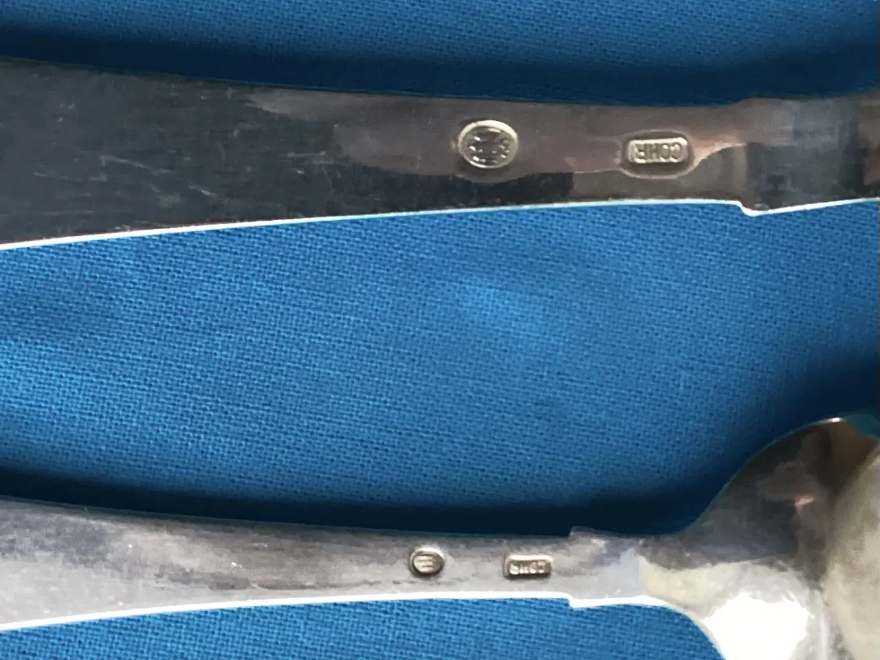 Billede 4 -  SOLGT. Diana tretårnet bestik. Se priser i opslag