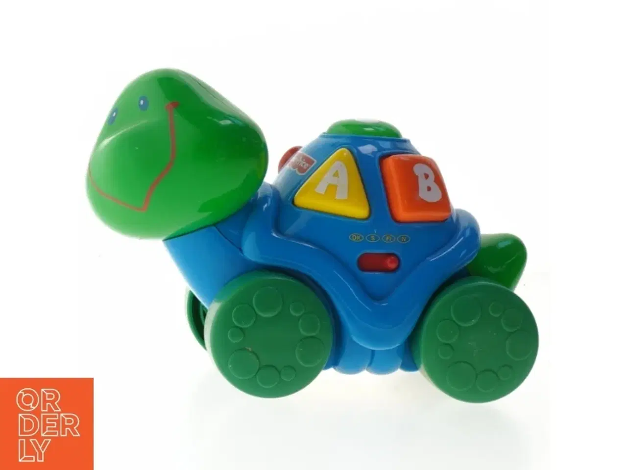 Billede 1 - Legetøjsskildpadde på hjul fra Fisher Price (str. 21 cm)