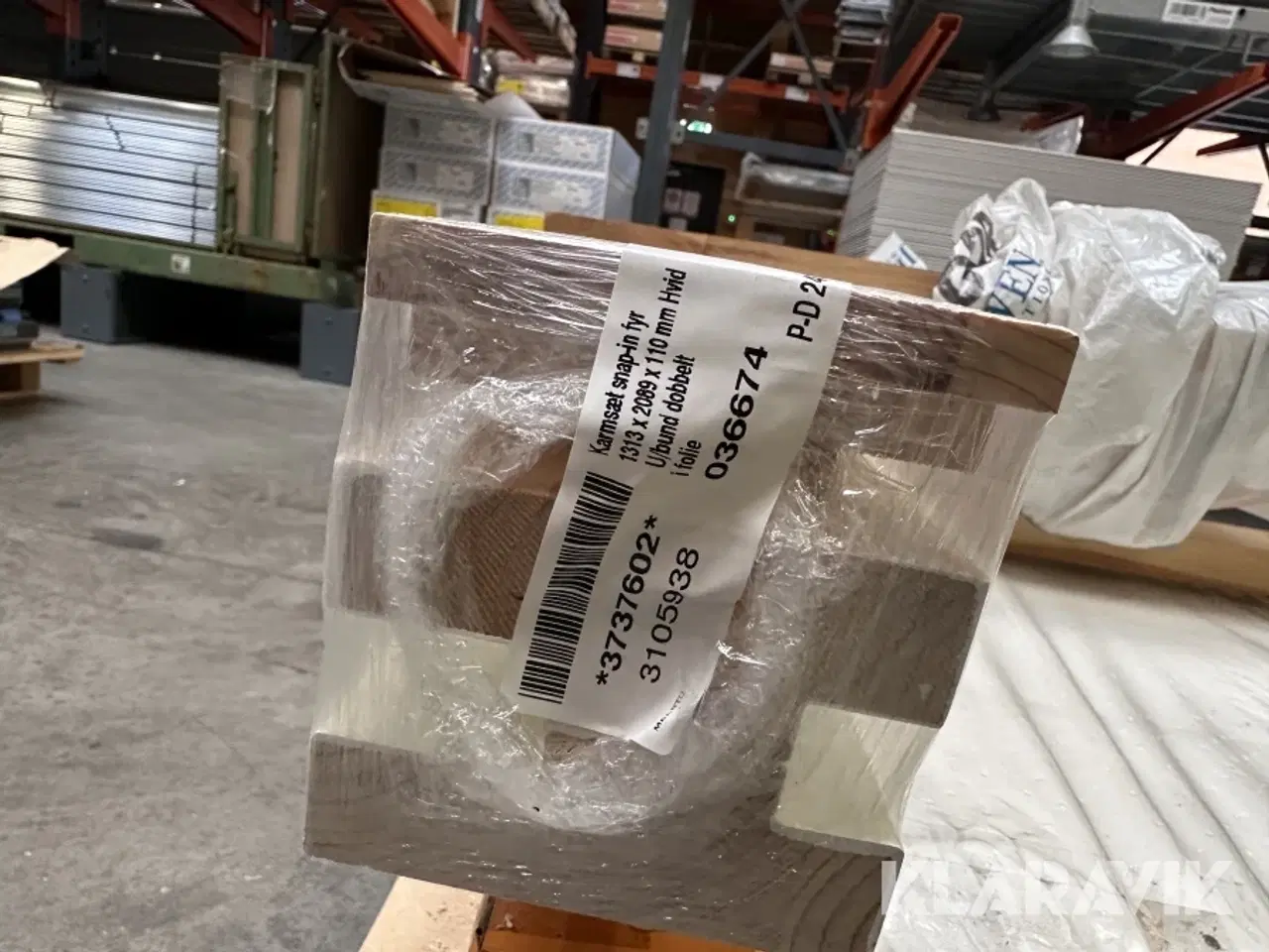 Billede 8 - Dobbelt dør Swedoor Style SP10 glas hvid 4 styk