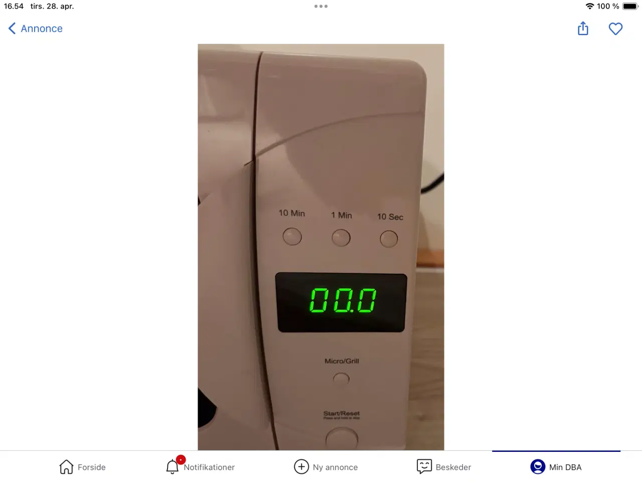 Billede 2 - Microbølgeovn Melissa