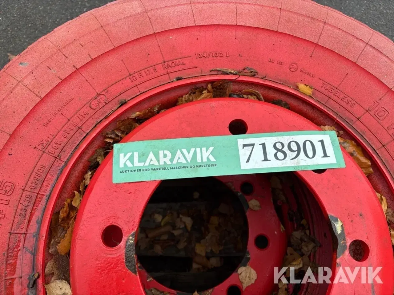 Billede 11 - Dæk med fælg Continental Radial GS RS 415