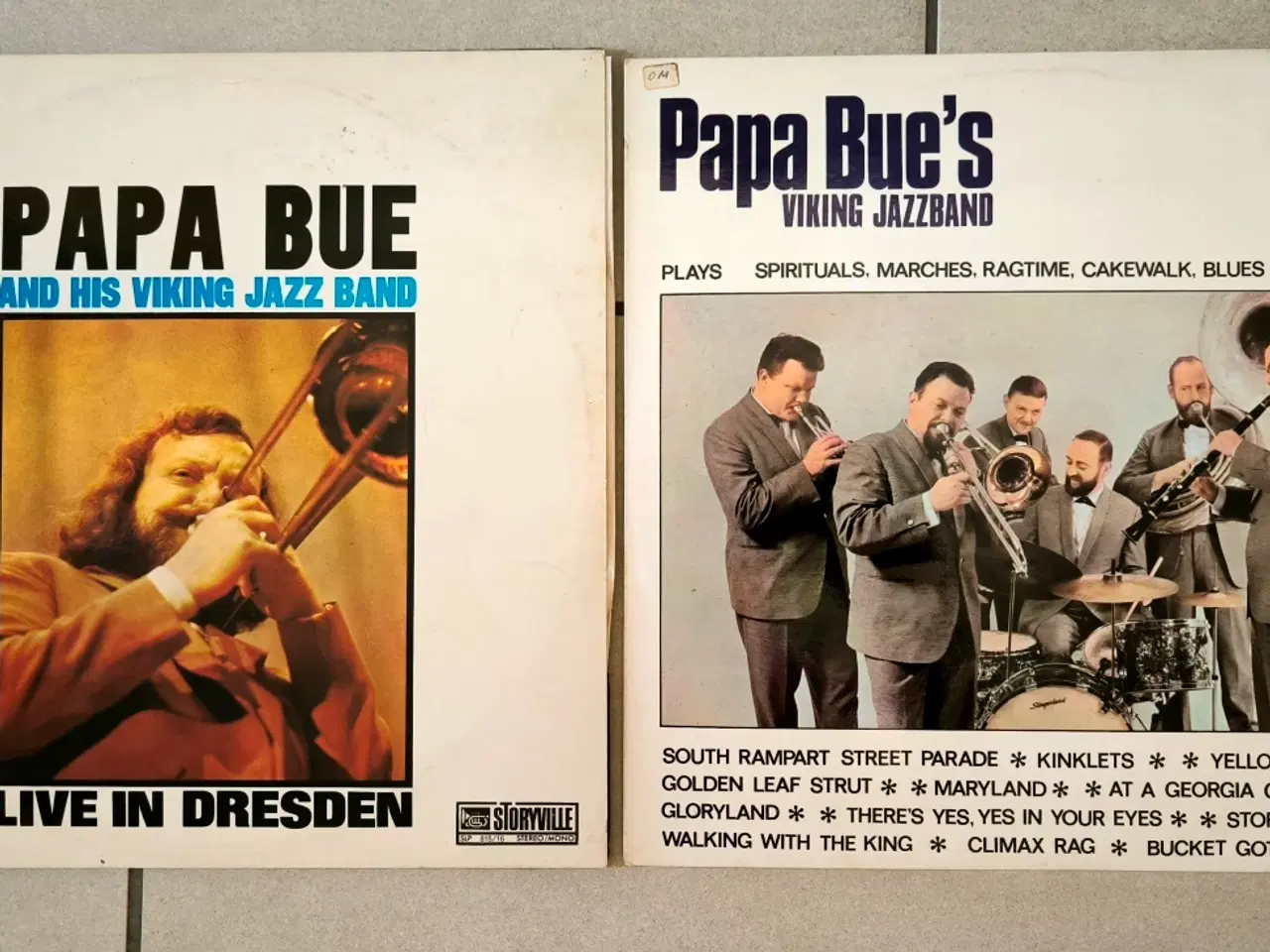 Billede 1 - 2x LP med Papa Bue