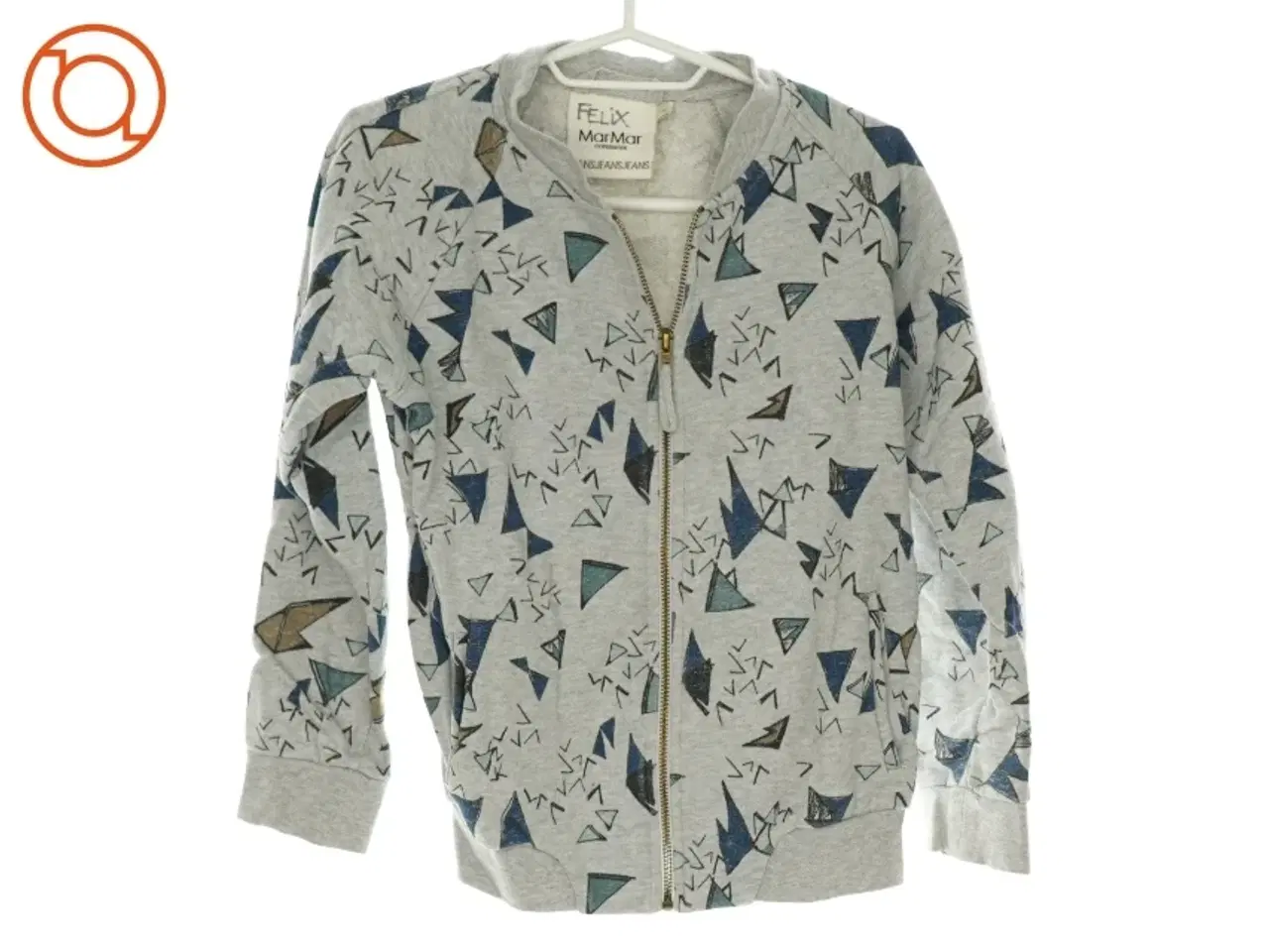 Billede 1 - Sweatshirt med lynlås fra MarMar Copenhagen (7 år / 122 cm)