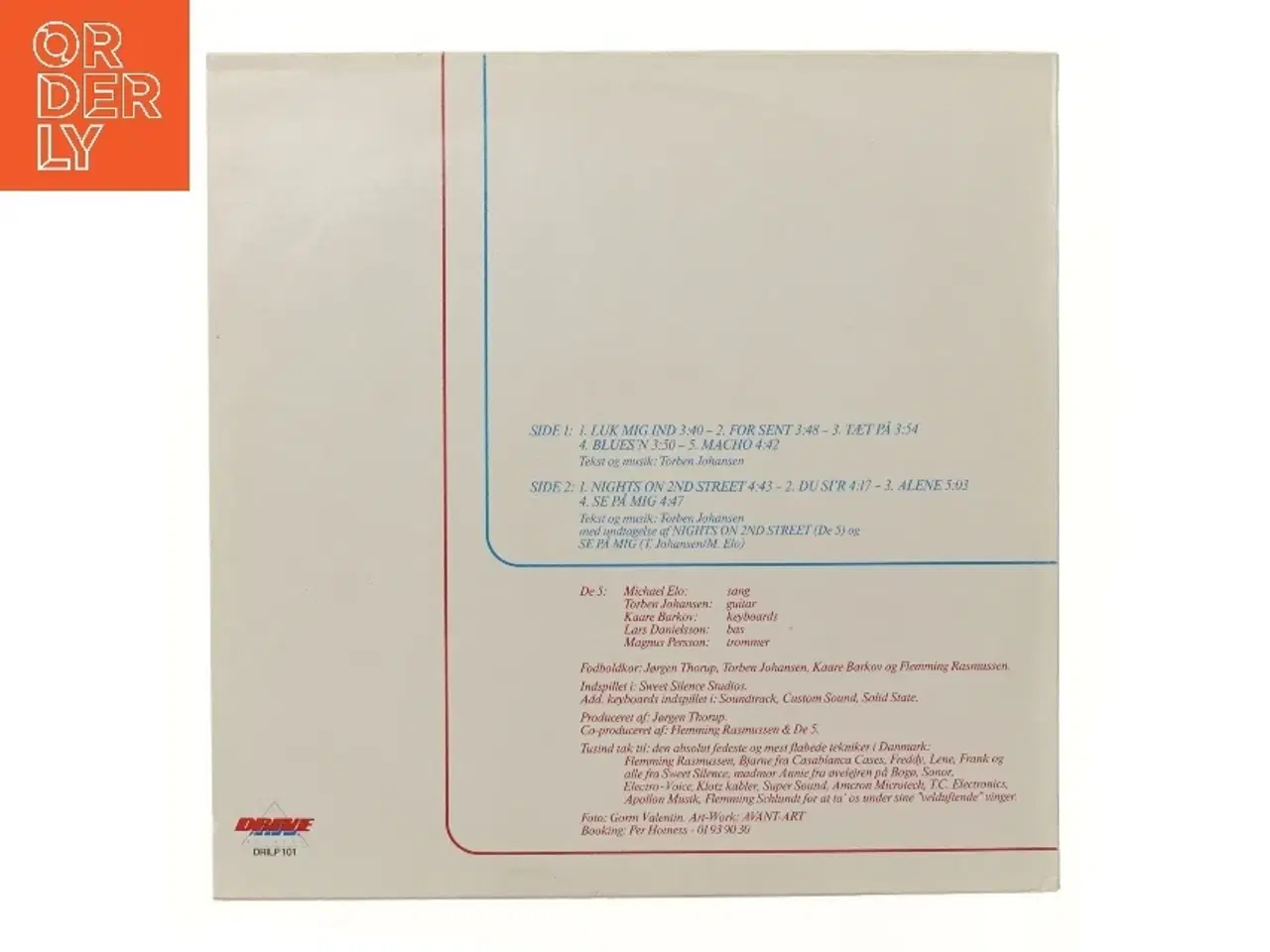 Billede 2 - De 5 LP fra Drive