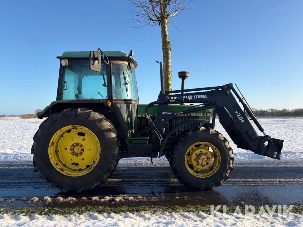 Billede 6 - Traktor John Deere 2140 med frontlift