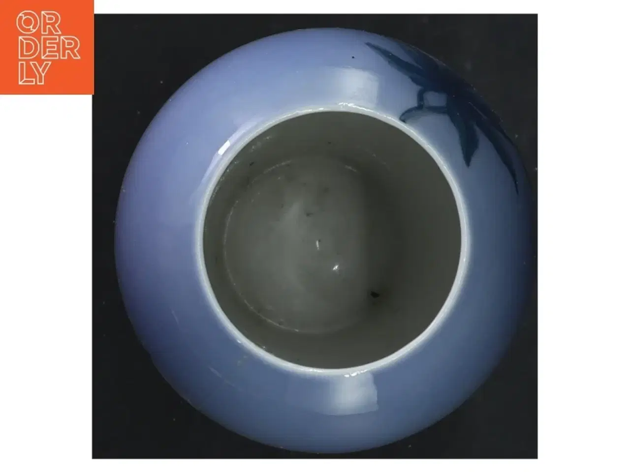 Billede 4 - Blå og hvid vase fra Royal Copenhagen (str. 19 cm. 10 0,5 cm i diameter)