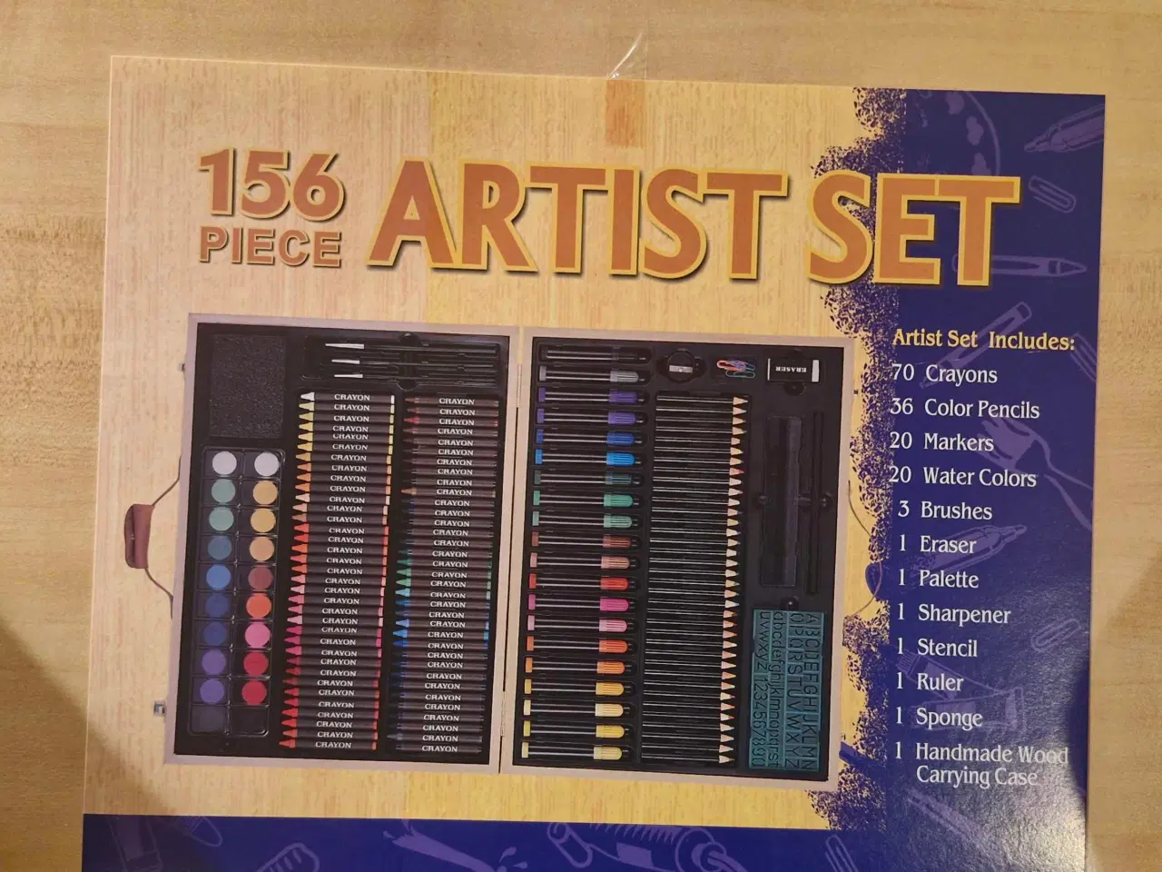 Billede 3 - kuffert artist sæt - 156 dele.