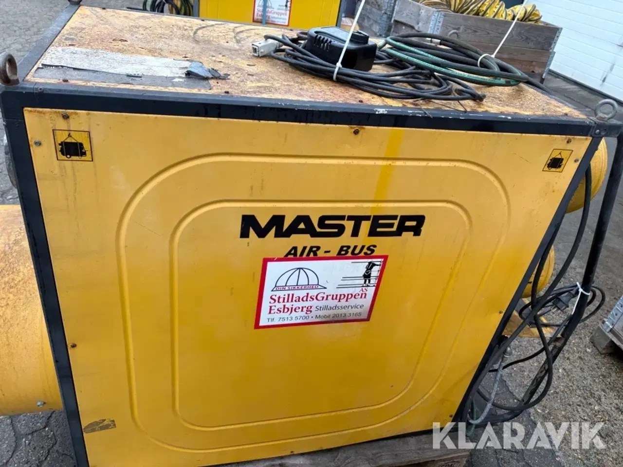 Billede 10 - Varme kanon Master AUR-BUS BV 740 FS - til diesel inklusiv tank