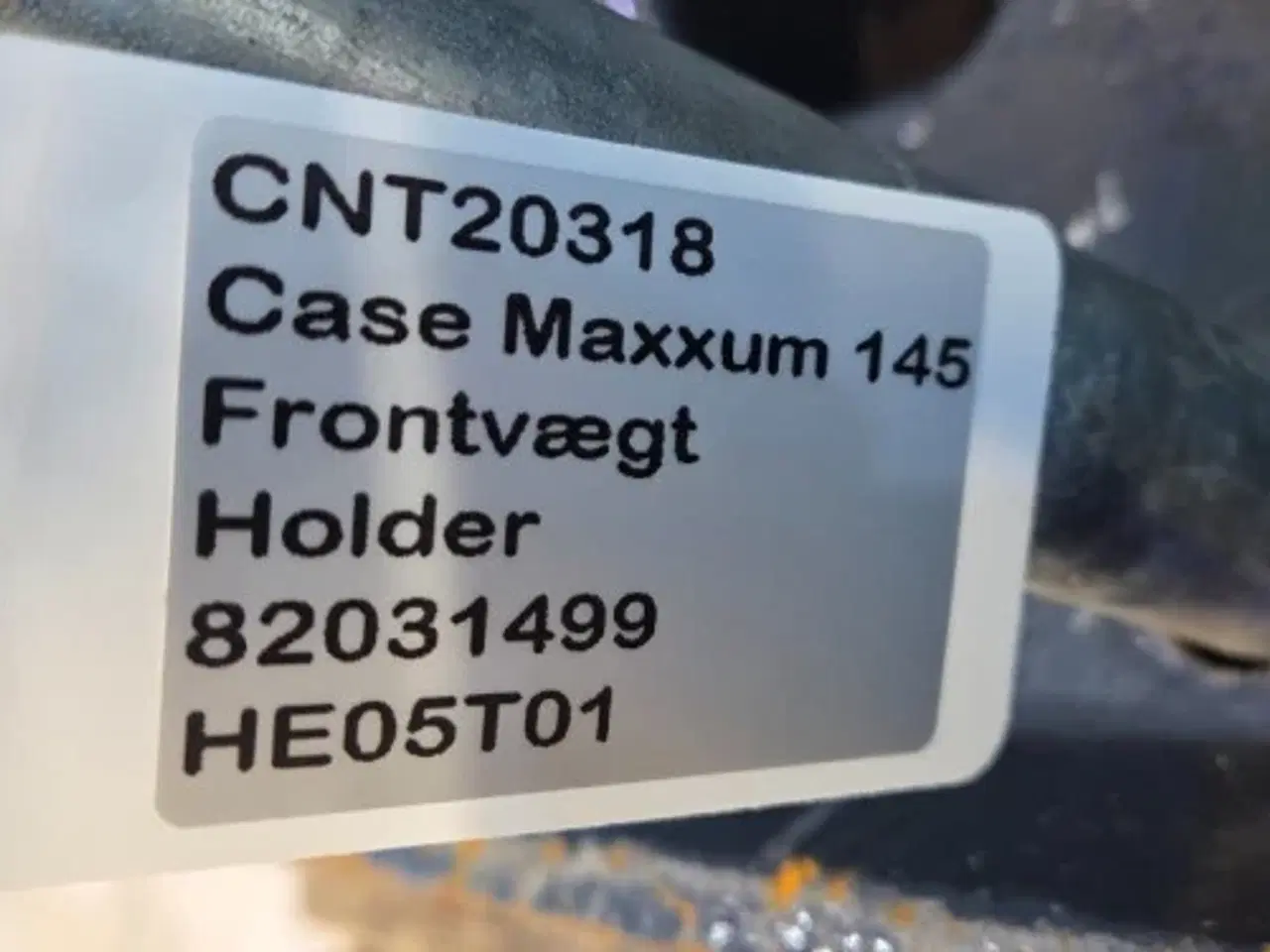 Billede 14 - Case Maxxum 145 Frontvægt Holder 82031499