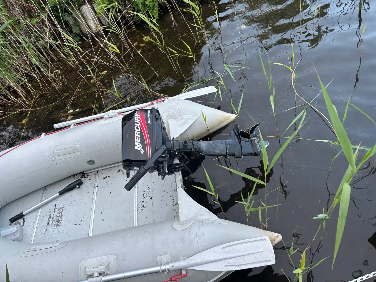 Billede 2 - Quicksilver RIB Gummibåd + Mercury 6 hk – Klar til