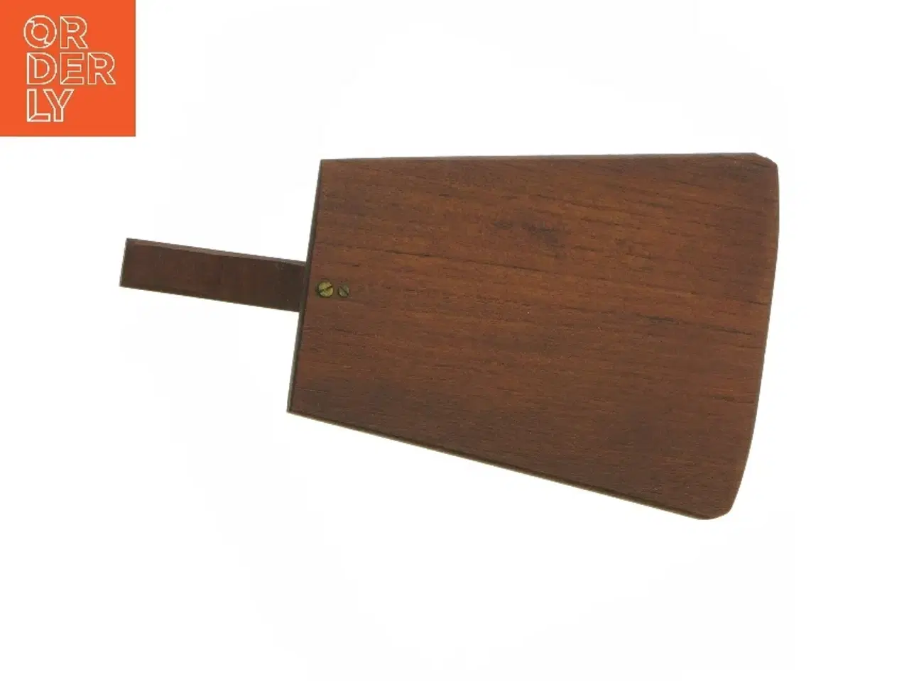 Billede 4 - Teak Træ Serveringsfad skærebræt med håndtag (str. 22x12 cm)