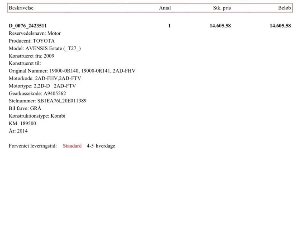 Billede 17 - TOYOTA Motorsport 2.2