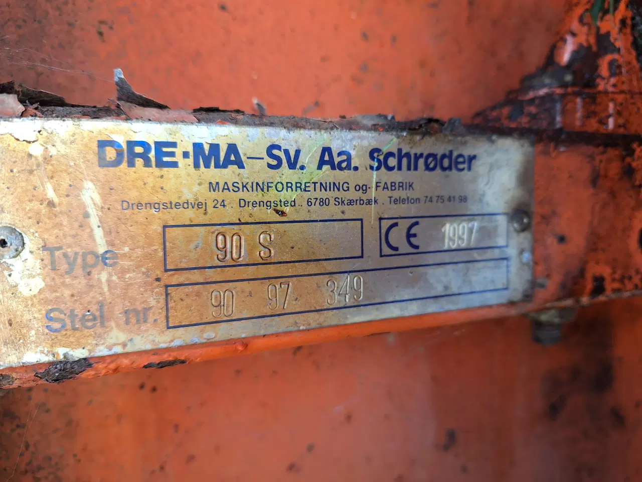 Billede 7 - DRE-MA 90 S Turbine vandingsmaskine