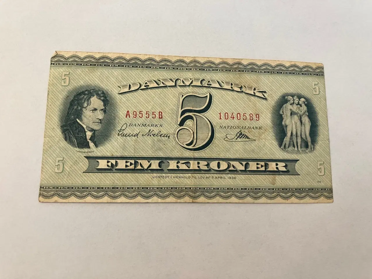 Billede 1 - 5 Kroner 1955