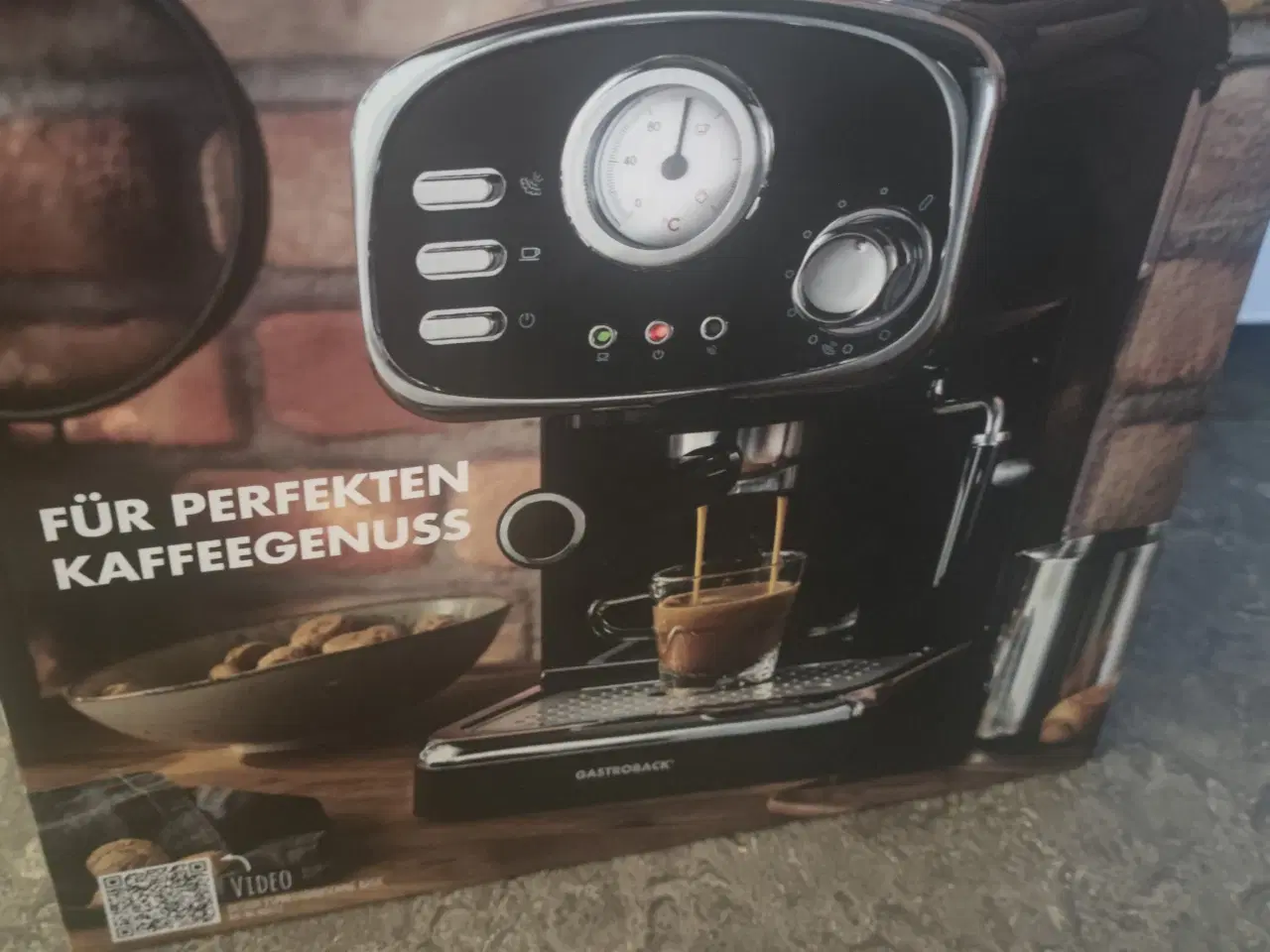 Billede 3 -  espressomaskine af høj kvalitet (aldrig brugt)