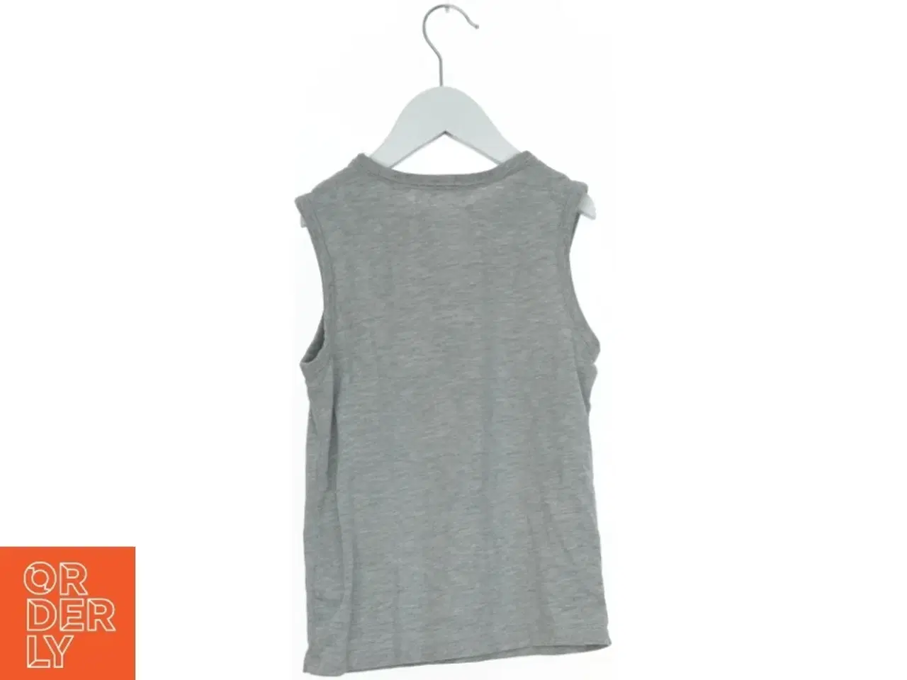 Billede 2 - Grå tanktop med Rolling Stones print fra H&M (str. 128)
