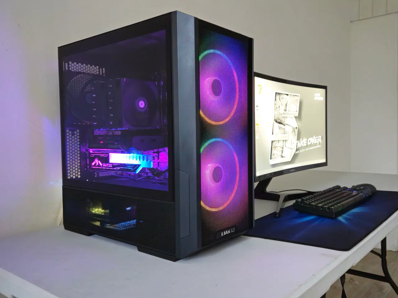Billede 1 - RTX 3060 Gamer PC + 24" Gaming Skærm