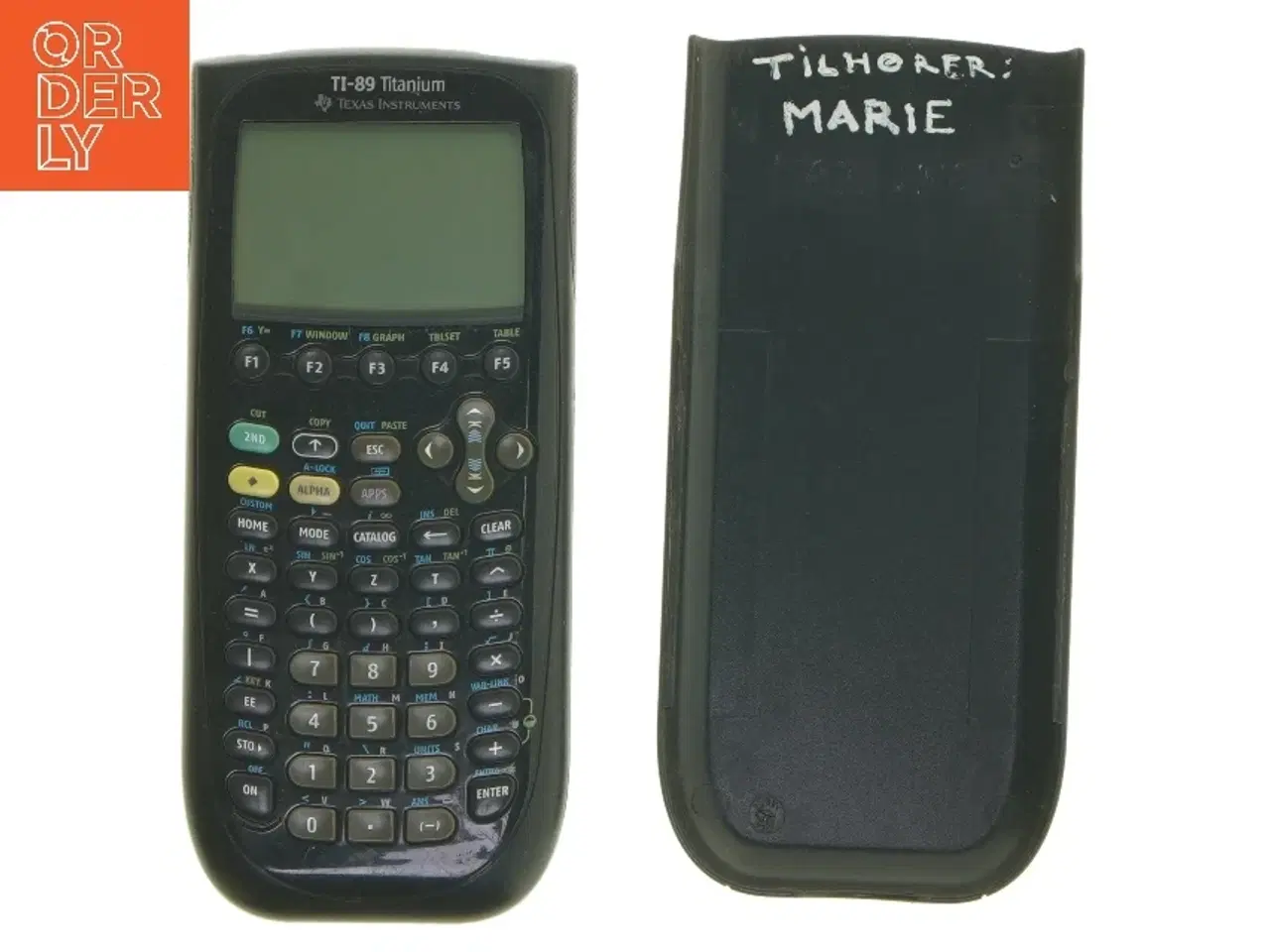 Billede 1 - Texas Instruments TI-89 Titanium grafregner med instrukstionsbog fra Texas Instruments (str. 19x9 cm)