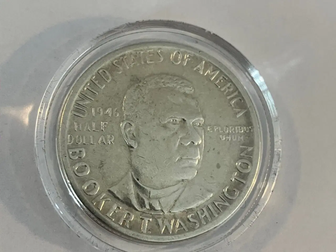 Billede 1 - 1/2 Dollar Booker T. Washington Memorial USA Silver