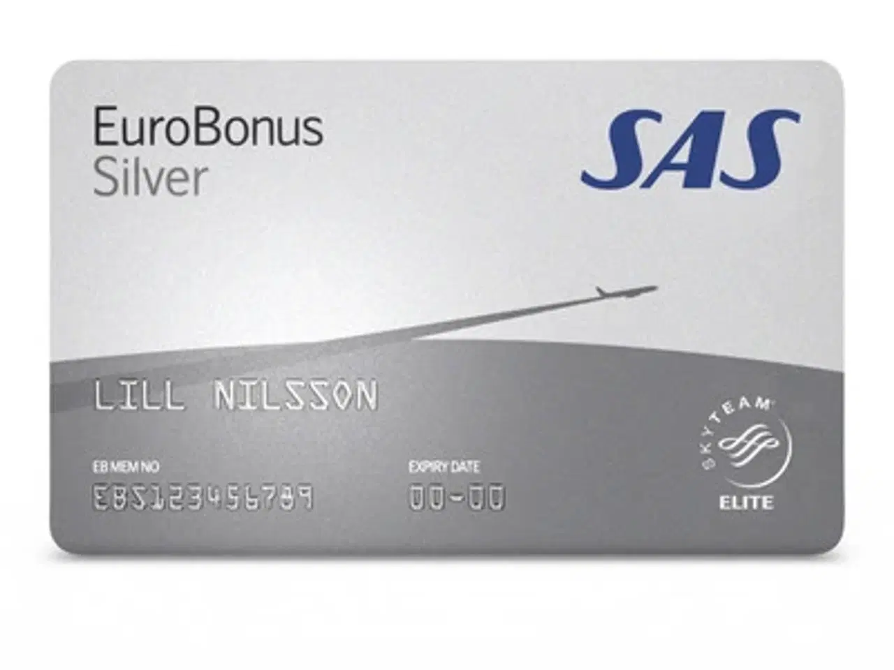 Billede 1 - SAS EuroBonus Sølv-medlemskab sælges!