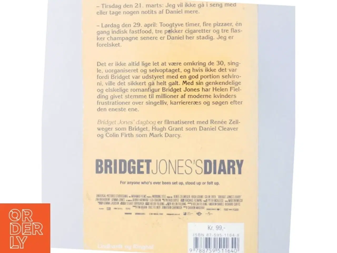 Billede 3 - Bridget Jones&#39; dagbog af Helen Fielding (Bog)