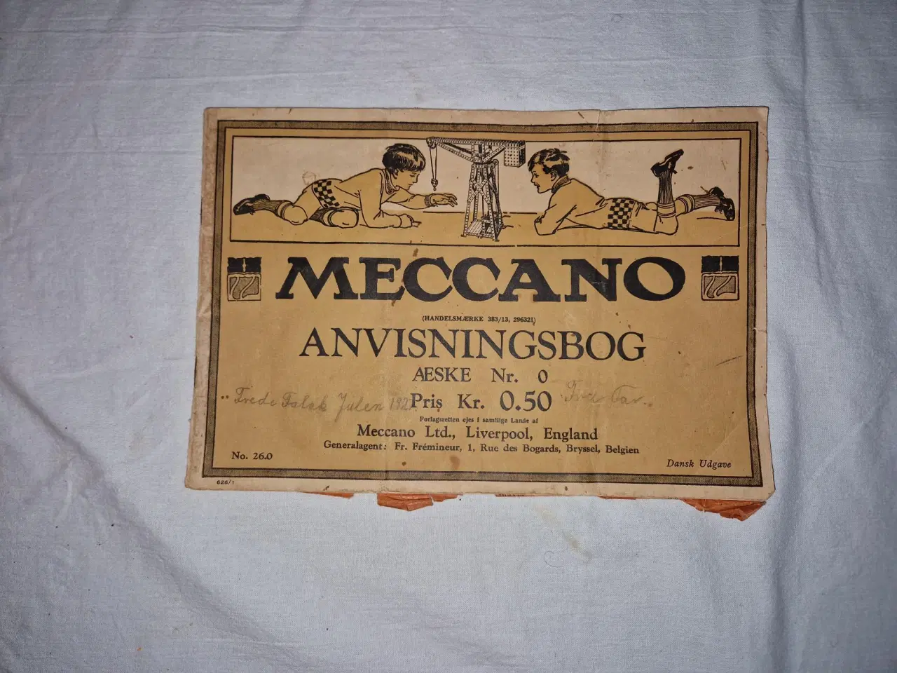 Billede 1 - Meccano katalog, gammelt/antikt