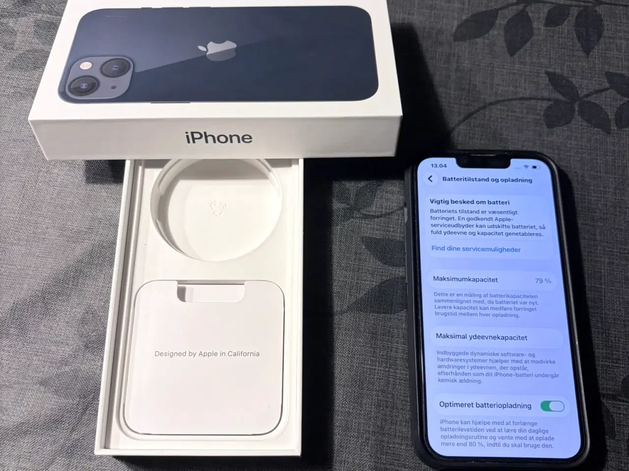 Billede 5 - Iphone 13 256gb + 2 cover  panzerglass med privacy