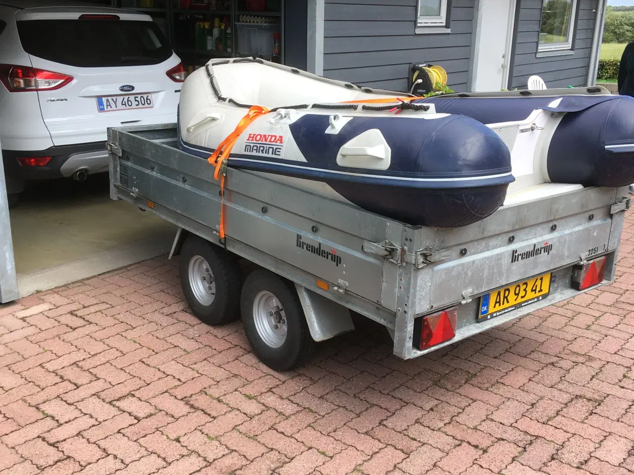 Billede 2 - Gummibåd 3 m, Honda motor 6HK