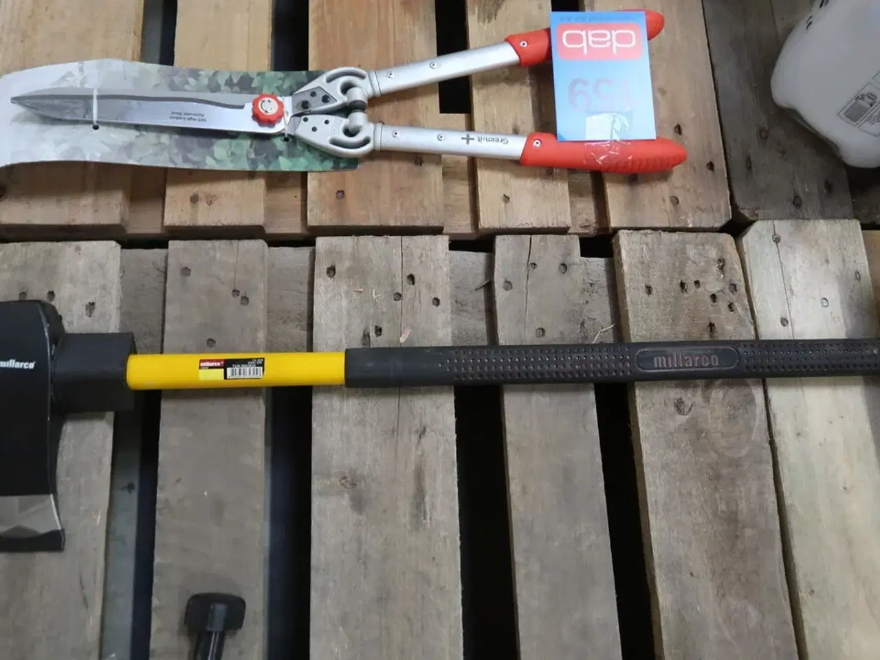 Billede 2 - Millarco Flæk-/splitøkse glasfiberskaft 2500 g