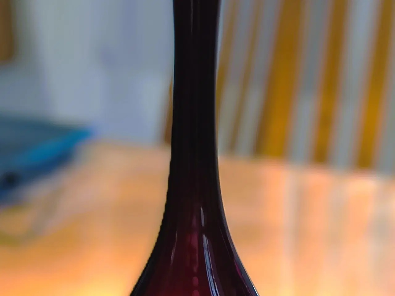 Billede 4 - Borne Augustsson C37 300 - rubinrød trompet vase