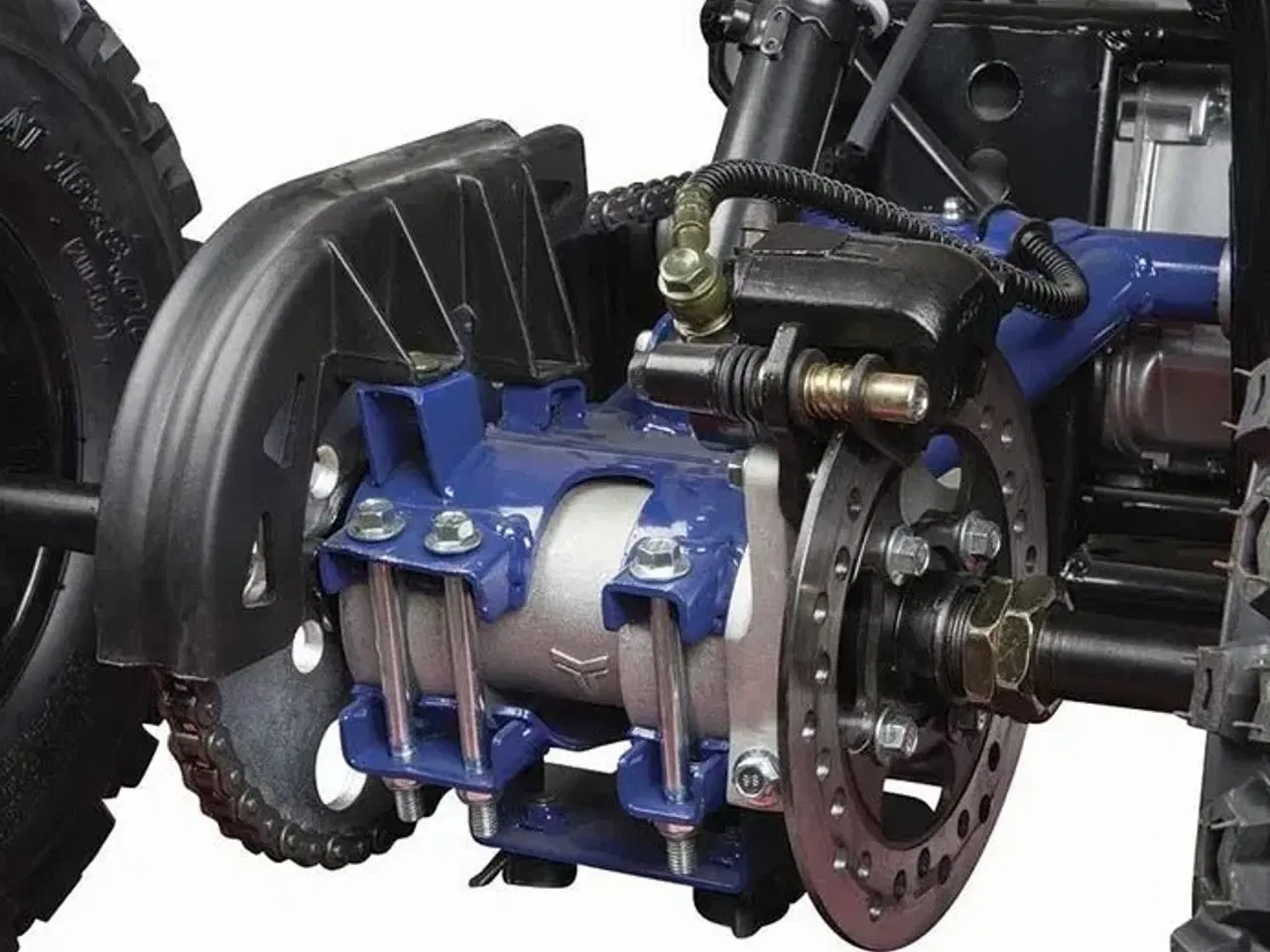 Billede 5 - ATV Mudhawk 110cc – Blå | Klar til action for de yngste eventyrere!