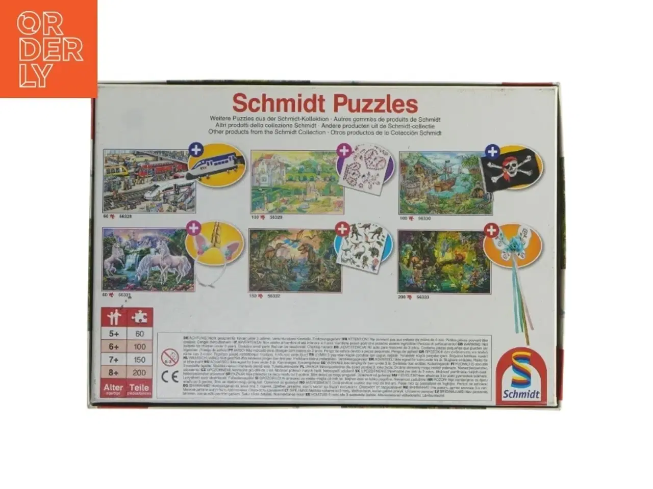 Billede 3 - Schmidt puslespil 200 brikker fra Schmidt (str. 200 brikker)