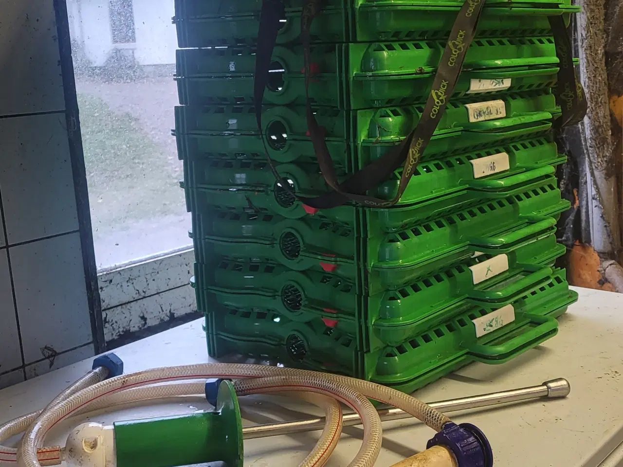 Billede 2 - Coloquick Råmælksanlæg med ca. 50 poser