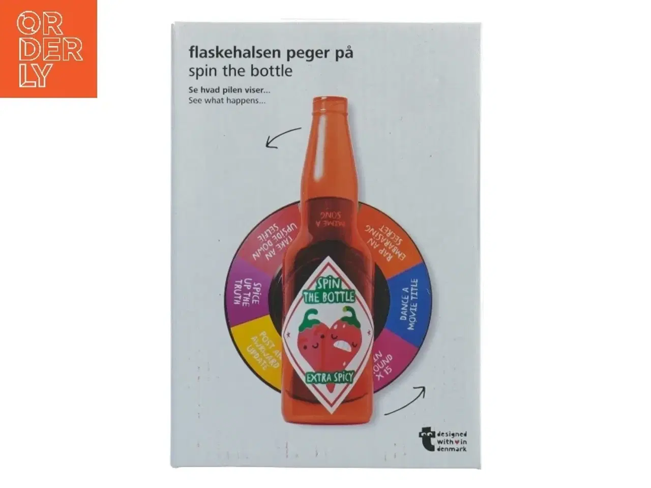 Billede 1 - Flaskehalsen pejer på fra Tiger (str. 18x12,5 cm)