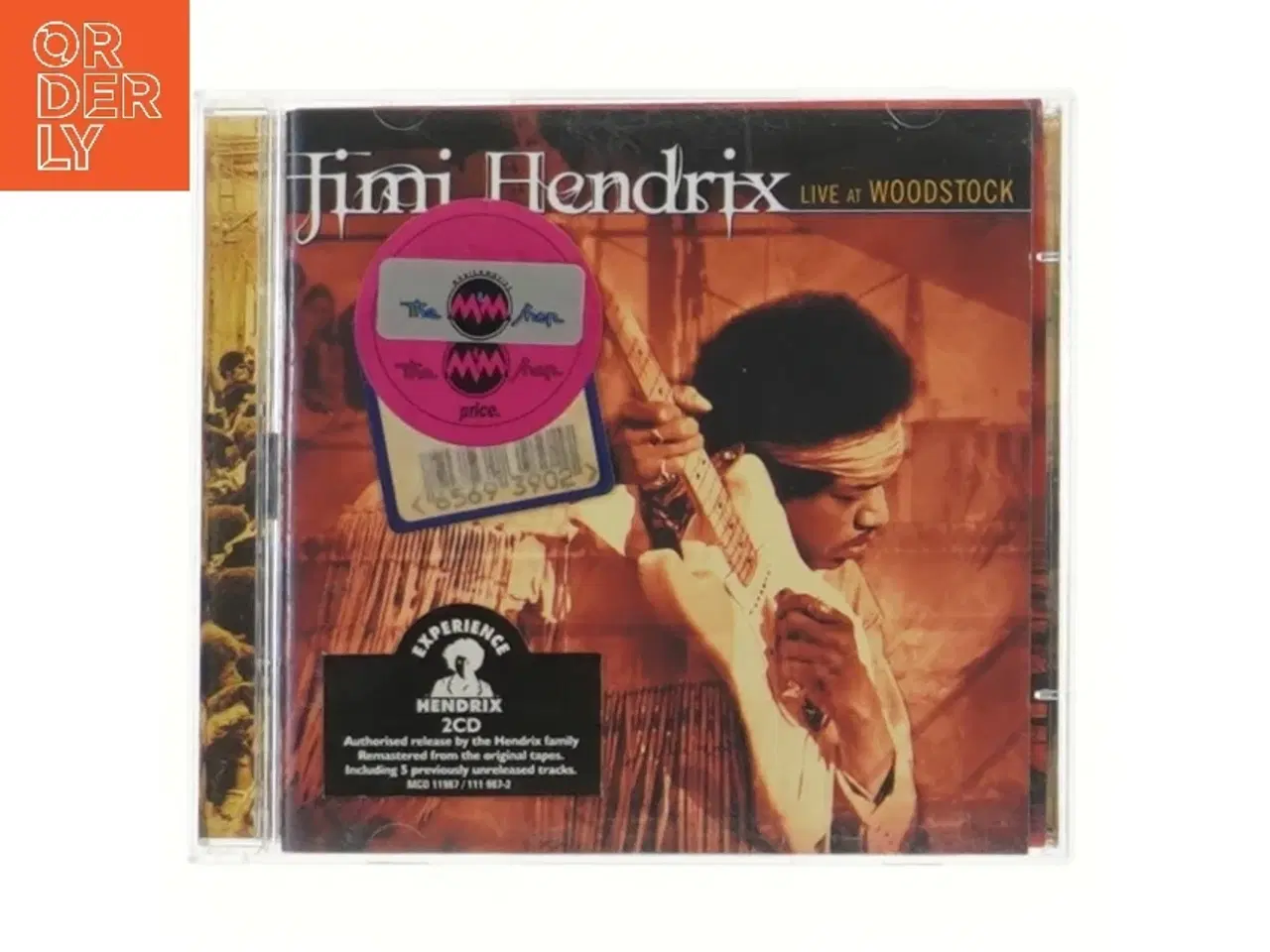 Billede 1 - Jimi Hendrix 2CD - Live at Woodstock