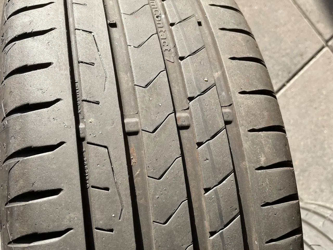 Billede 17 - Mercedes alufælge  med nye dæk.
