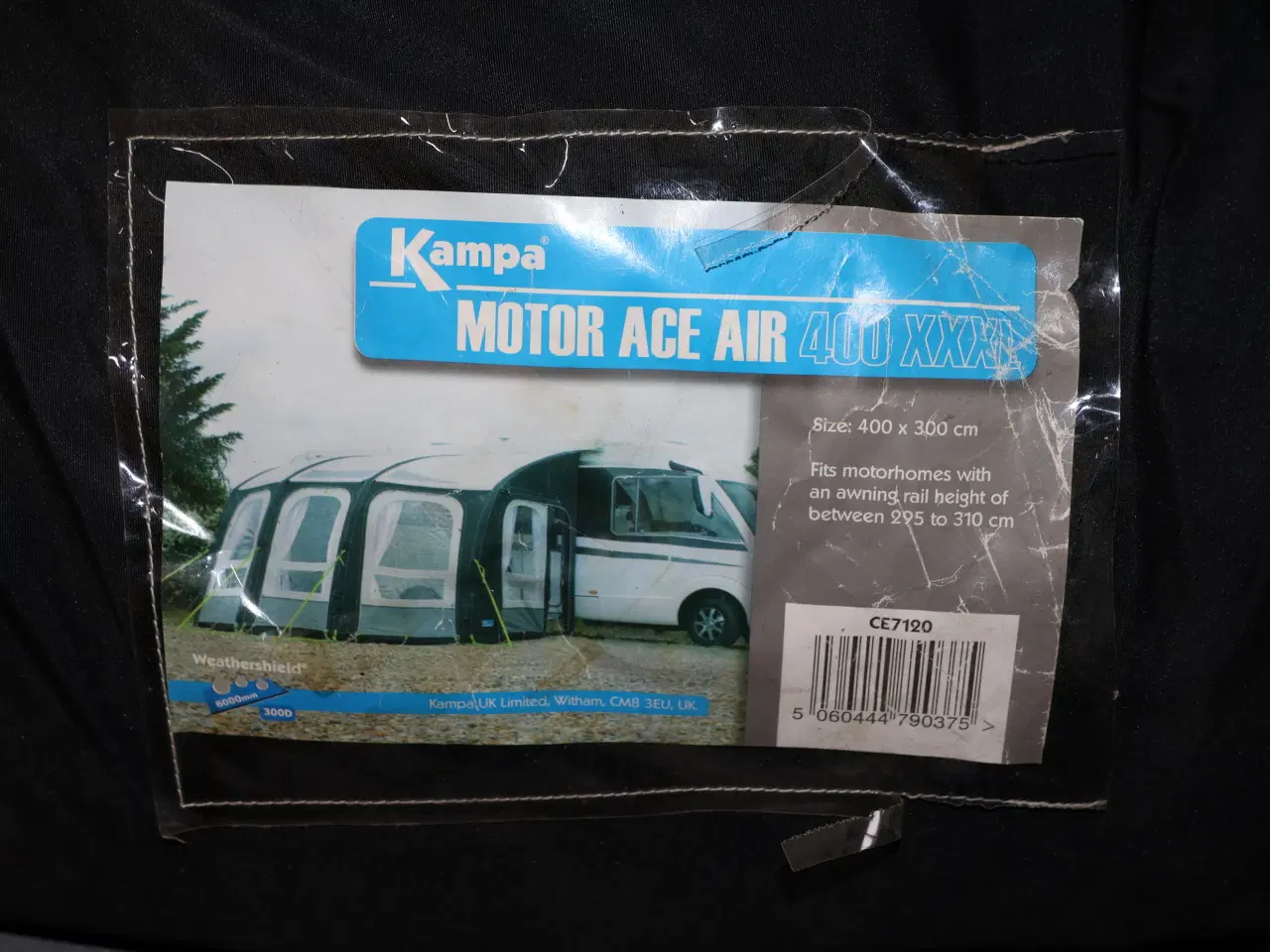 Billede 1 - Kampa Motor Ace Air 400XXXL Lufttelt, 400*300cm