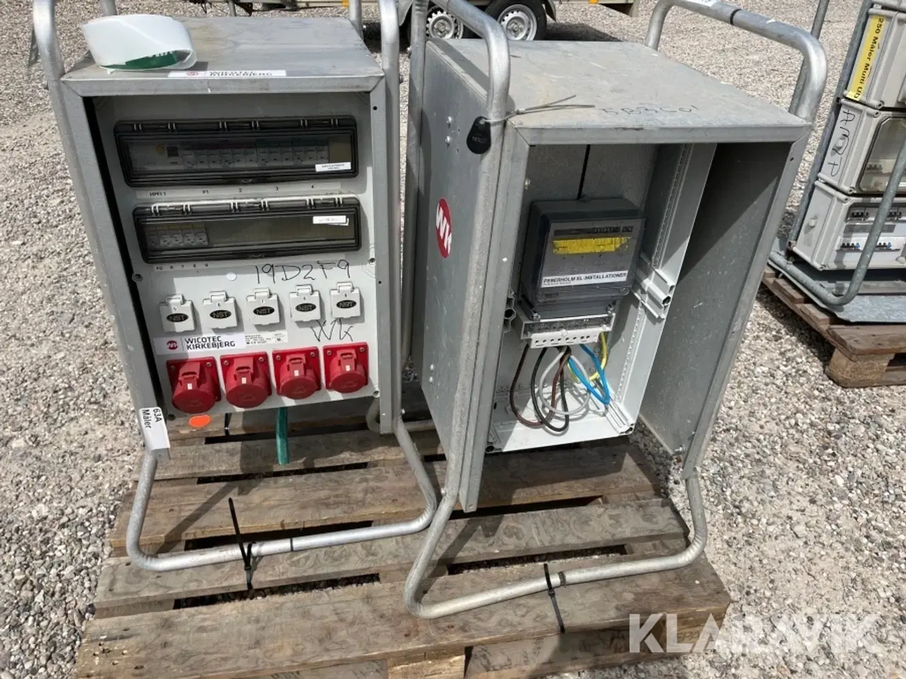 Billede 5 - Byggestrømstavler NST - 2 styk