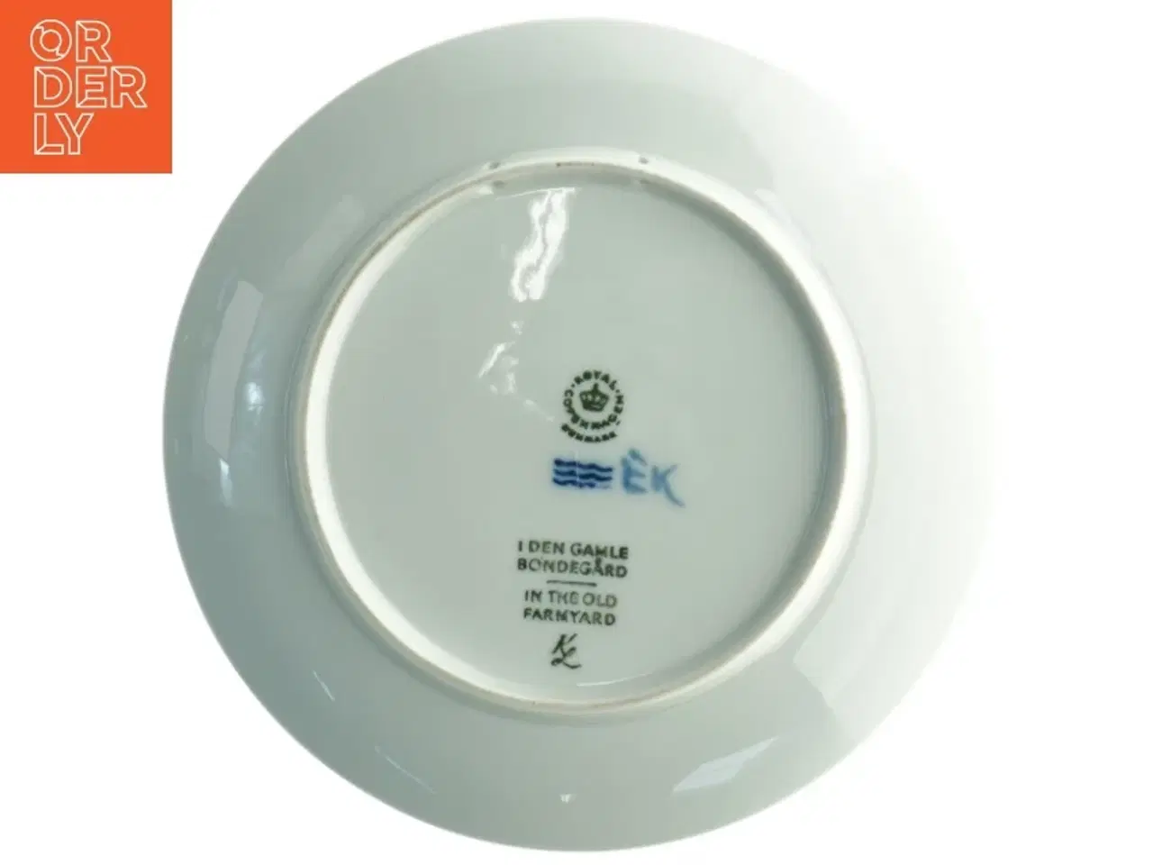 Billede 2 - Jule tallerken 1969 fra Royal Copenhagen (str. Diameter, 18,5 cm)
