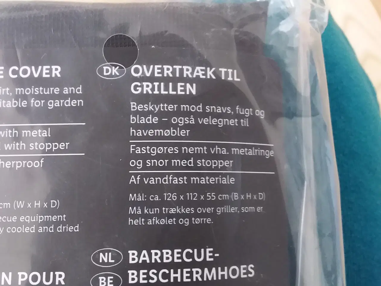 Billede 2 - Barbecue cover til grill  fra Grillmeister