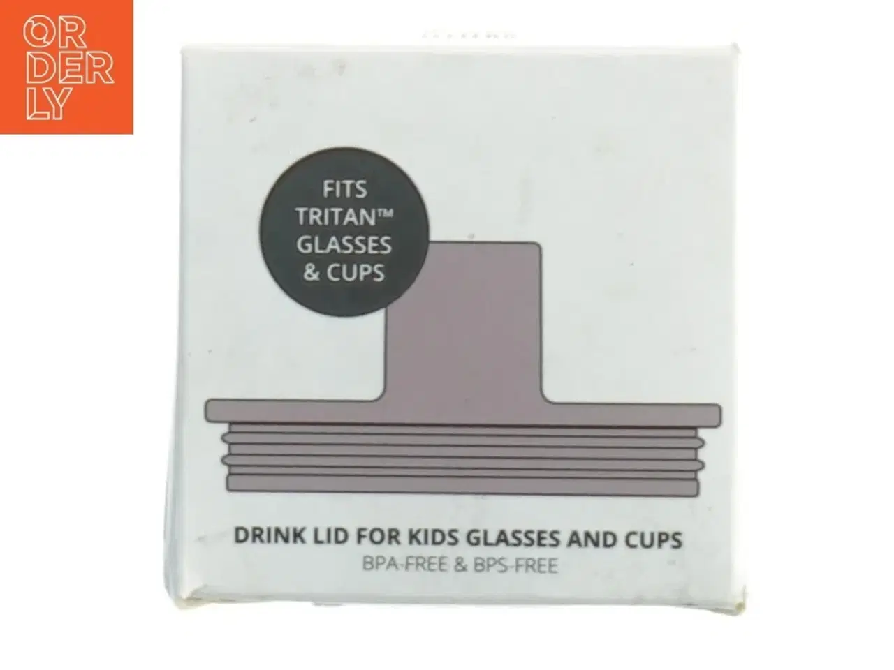 Billede 1 - Drikkelåg til børnekopper fra Design Letters (str. Ø 7 cm)