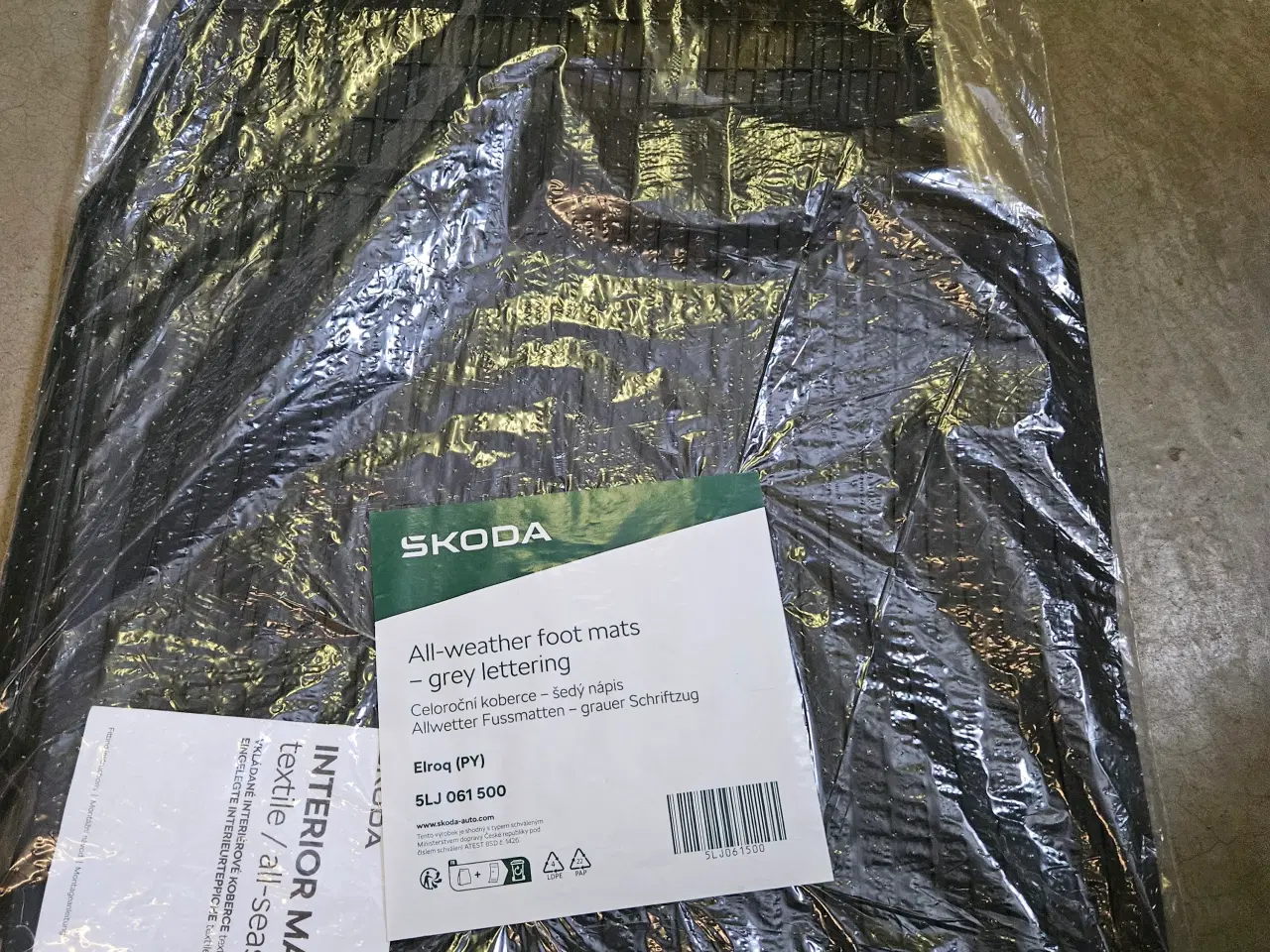 Billede 3 - Gummimåtter til Skoda Elroq