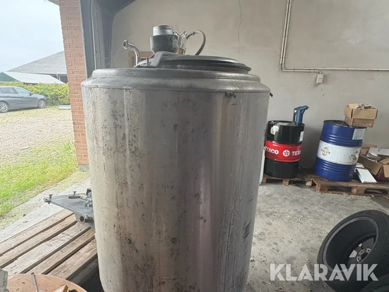Billede 3 - Rustfri Ståltank Delaval BCC 400