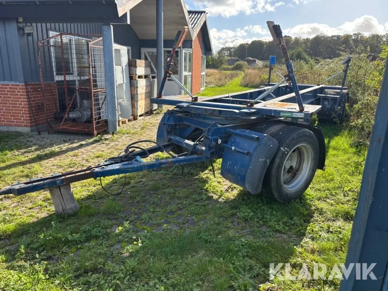 Billede 1 - Bådvogn Krone 2 aksler