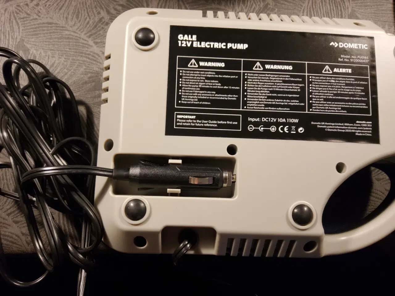 Billede 4 - Dominic 12v luftpumpe 